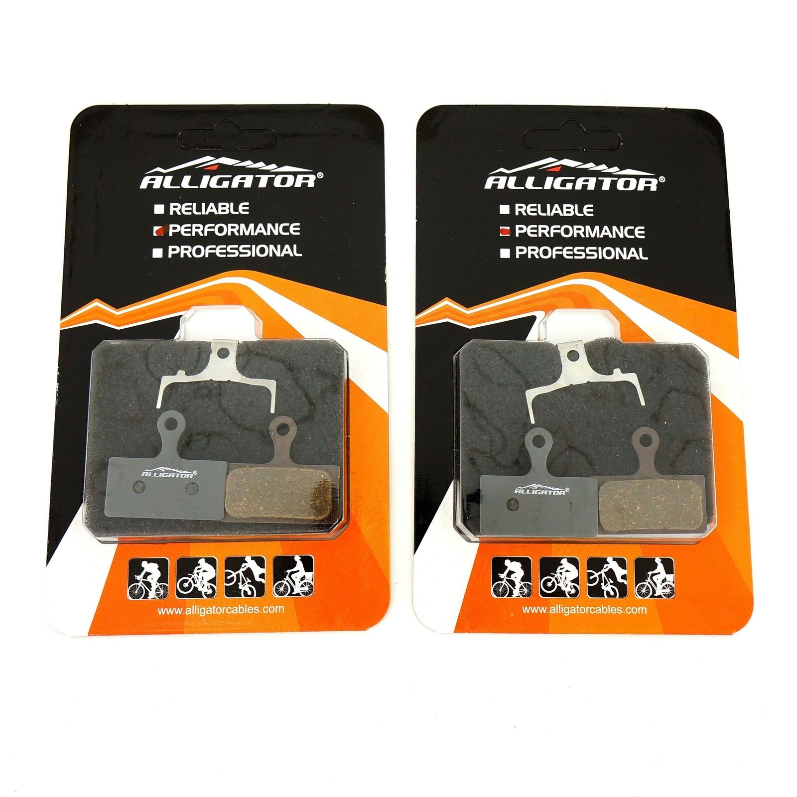 Alligator Brake Pads MTB Bike Disc Shimano XTR/SLX M985 M785 M666 1 or 2 pack - Fresh Stock Dated February 2026