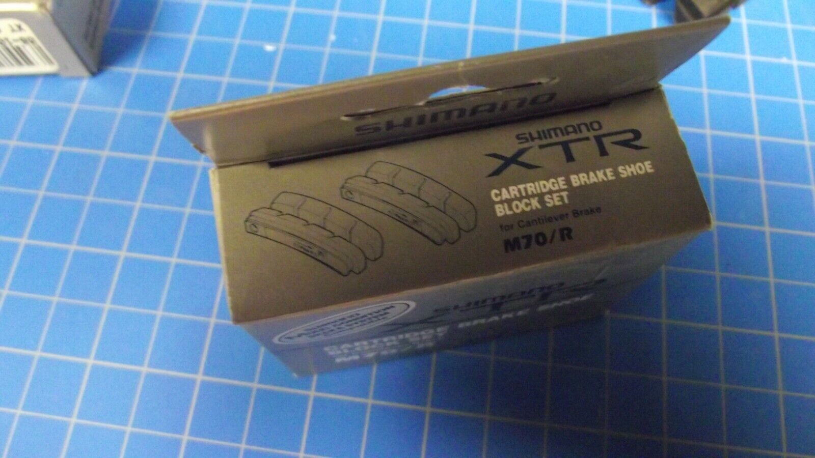 SHIMANO XTR CARTRIDGE BRAKE SHOE BLOCK SET VINTAGE MTB - Fresh Stock Dated February 2026