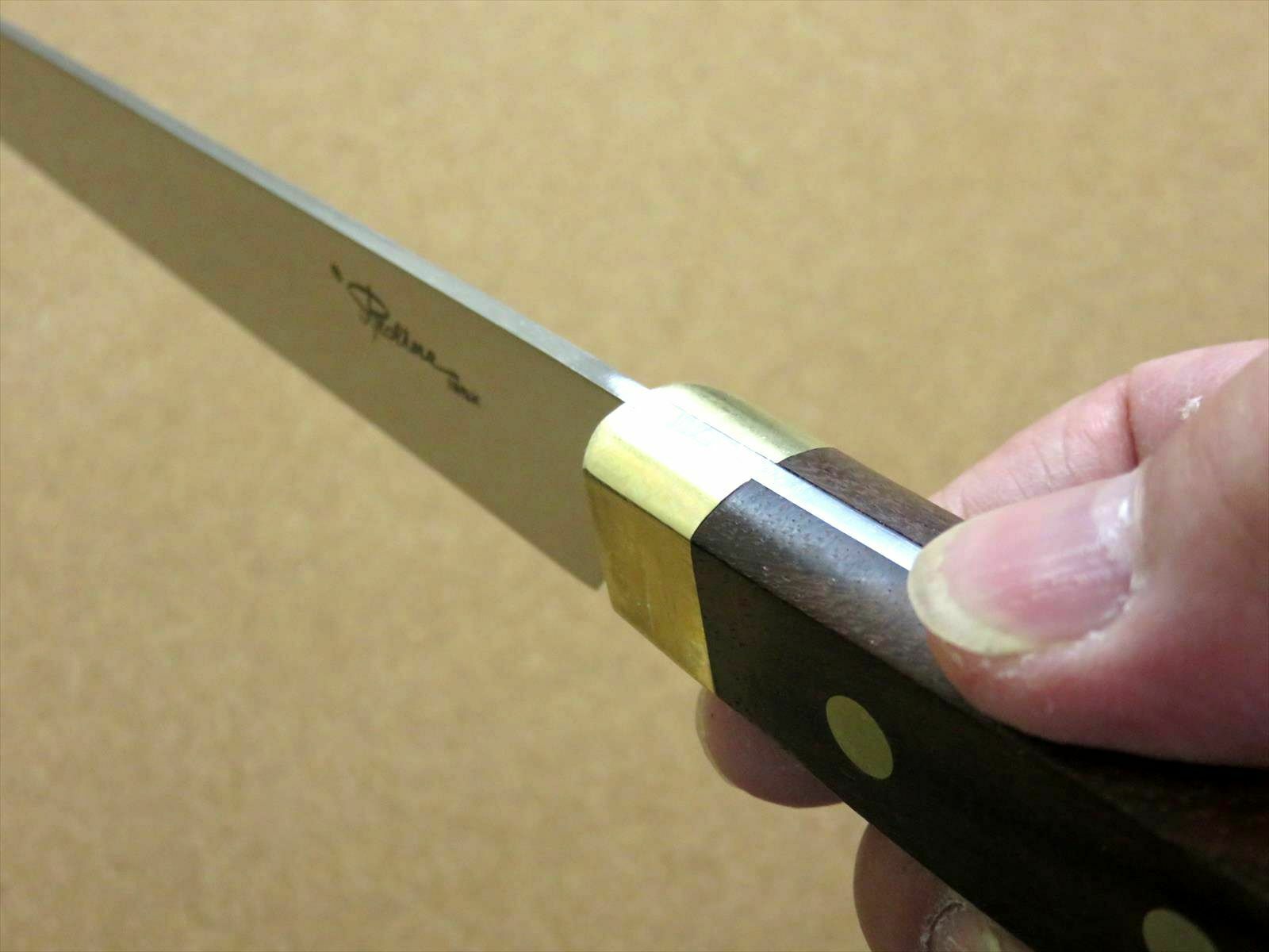 Japanese Kitchen Slicing Knife 230mm 9 inch Cutting meat fish ham SEKI JAPAN - Fresh Stock Dated January 2026
