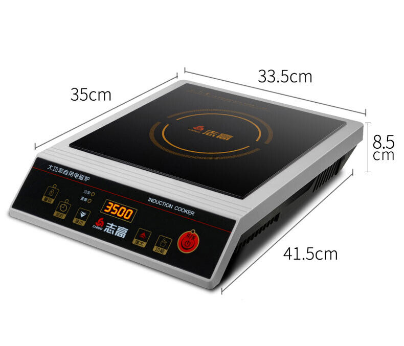 220V 3500W Portable Induction Cooktop, Commercial Range Countertop Burner New - Fresh Stock Dated February 2026
