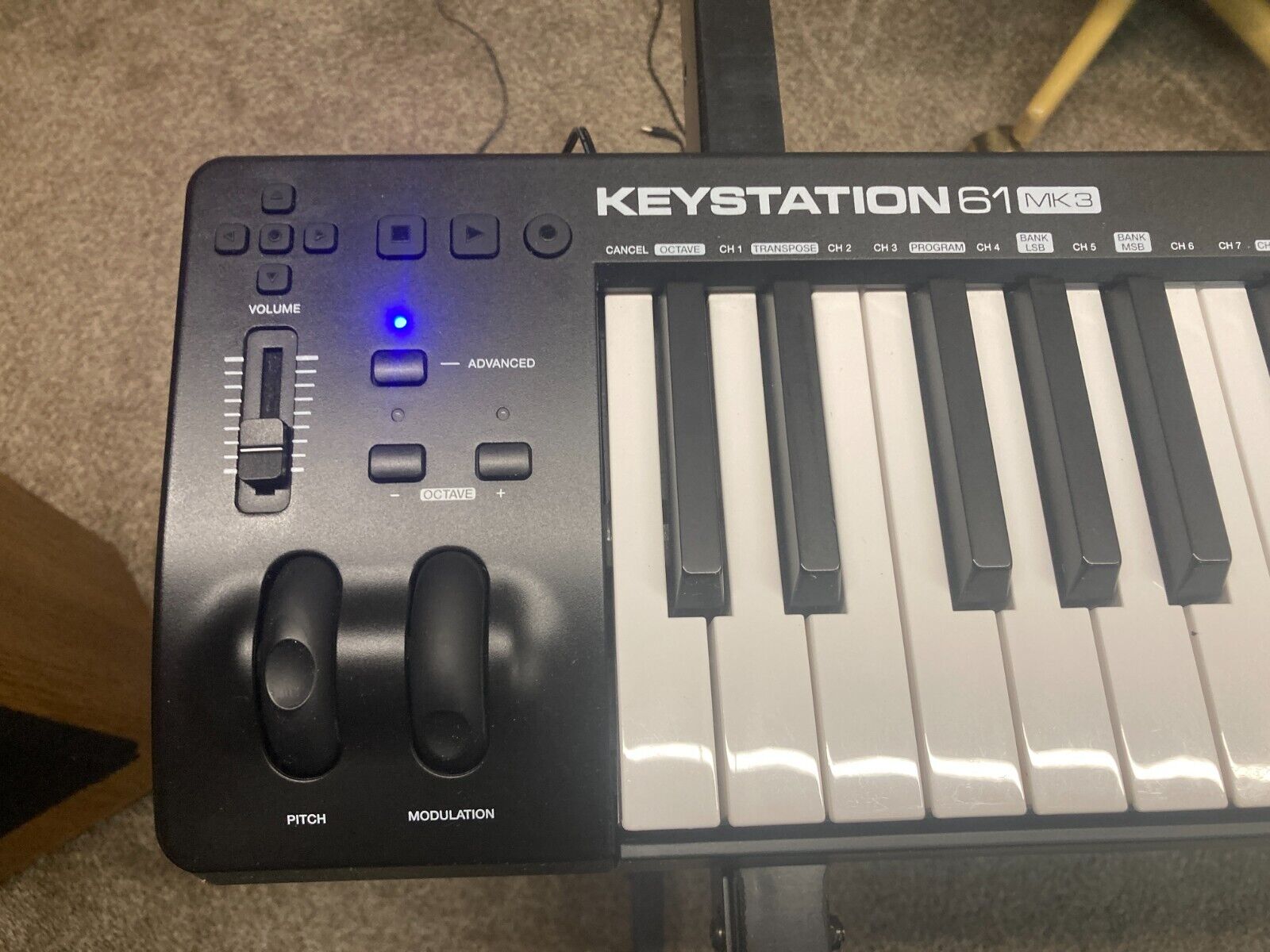 M-Audio Keystation 61 MK3 61-Key USB-Powered MIDI Controller | Black - Fresh Stock Dated February 2026