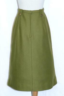 Boiled WOOL Dirndl Trachten SKIRT STRAIGHT German Dress EMBROIDERED W28