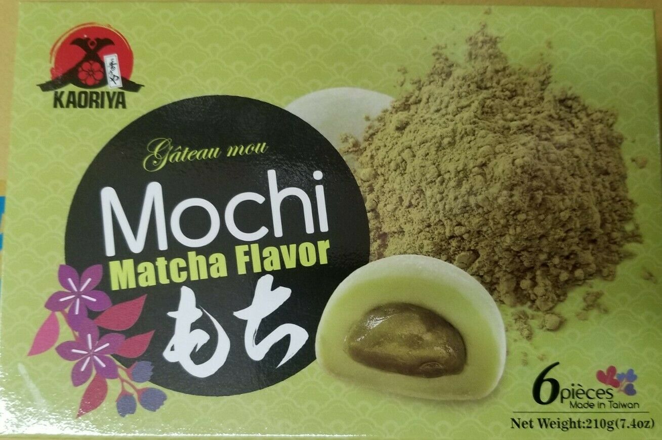 Matcha Mochi Royal Family Daifuk Japanese Dessert Japan Rice Green Tea Mochi - Fresh Stock Dated December 2025