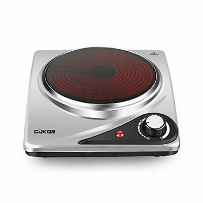 Electric Single Hot Plate,Portable Stove,1200W Infrared Single Burner for - Fresh Stock Dated December 2025