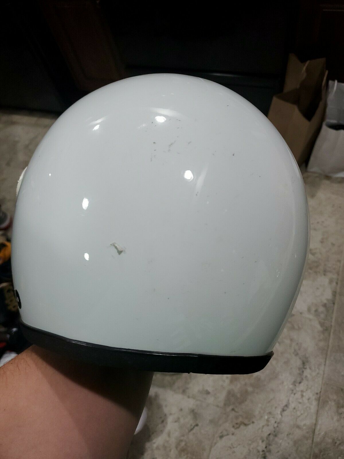 Rare 1984 Ecko Full Open Face Helmet w/Troy Lee Designs Vintage Visor BMX Racing - Fresh Stock Dated December 2025