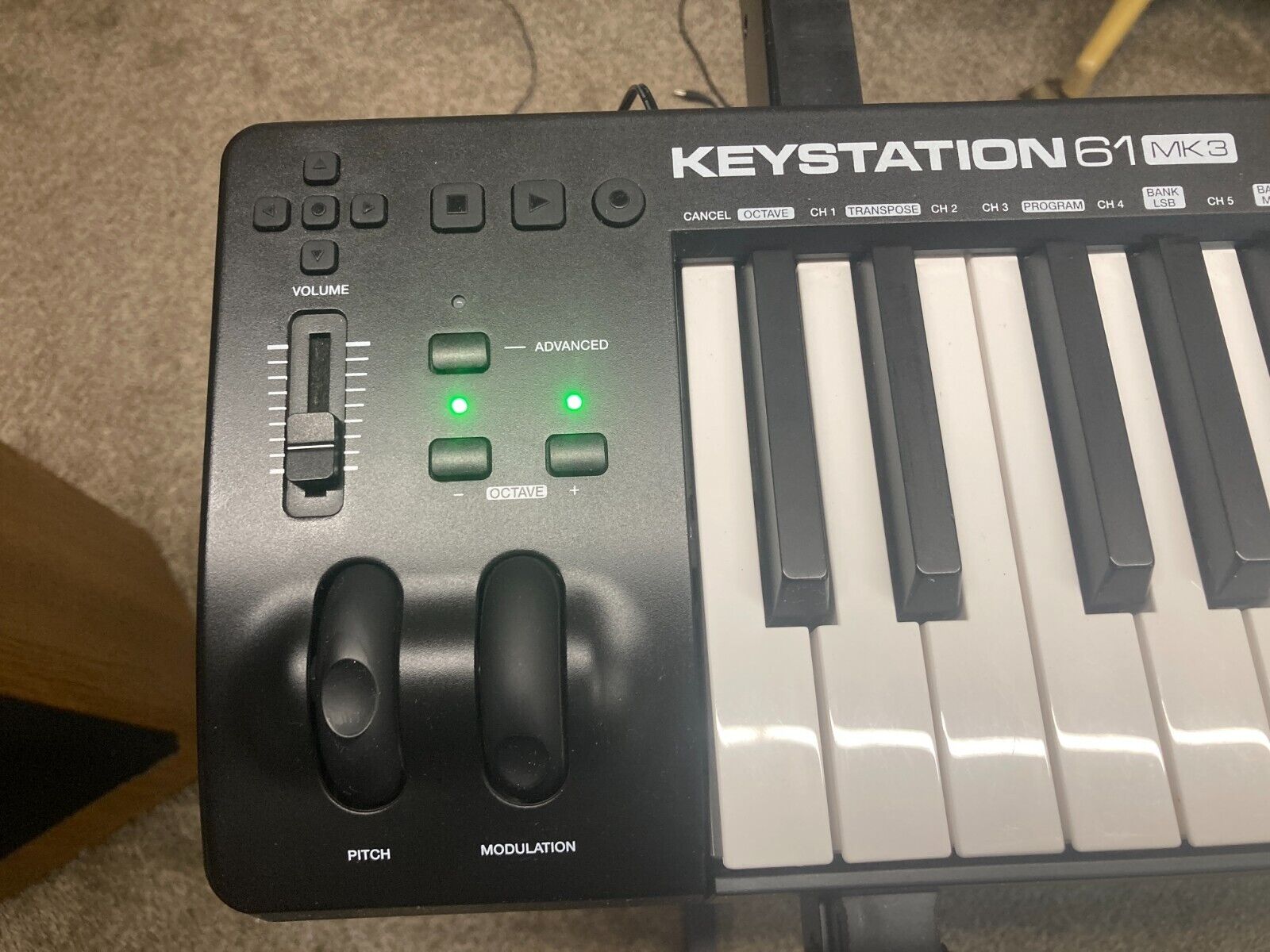 M-Audio Keystation 61 MK3 61-Key USB-Powered MIDI Controller | Black - Fresh Stock Dated February 2026