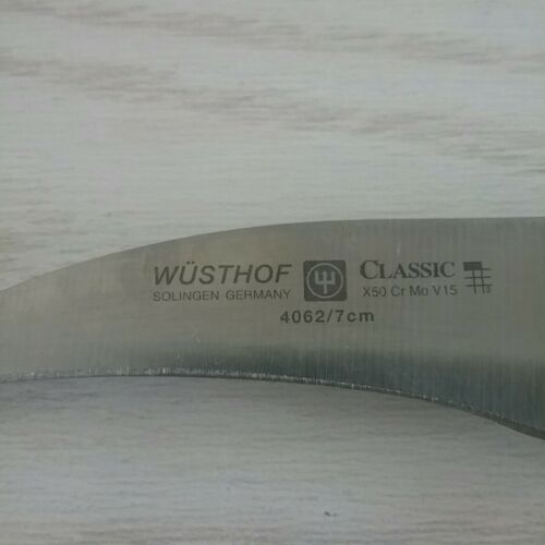 Wusthof Birds Beak Peeling Knife 4062/7cm - Fresh Stock Dated December 2025