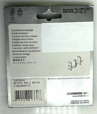 Shimano Deore XT BR- M755 DH Bike Disc Metallic Disk Brake Pads New - Fresh Stock Dated December 2025