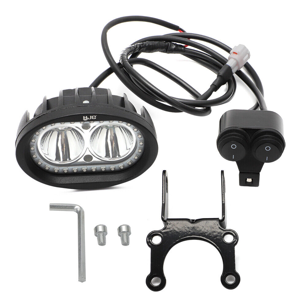 Replacement LED 60W Headlight W/ Brackets Set For Sur Ron Sur-Ron Light Bee X - Fresh Stock Dated March 2026