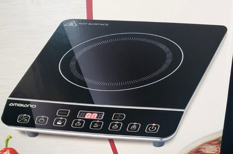 Ambiano Portable Induction Cooktop - 1800W - Fresh Stock Dated February 2026