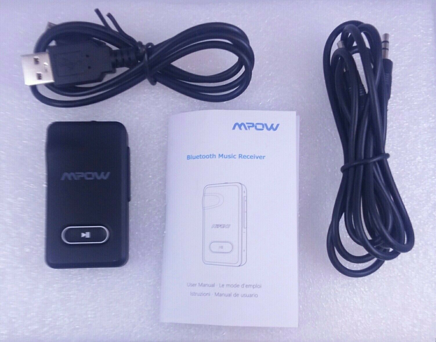 Streambot Mini Bluetooth Receiver - Free Shipping Mpow PAMPBH129BB-USAA1 - Fresh Stock Dated February 2026