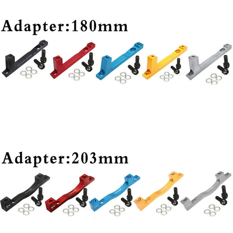 140/160/180/203mm MTB Bike Disc Brake Rotor Post Mount Brake Adapter Rotors CNC - Fresh Stock Dated February 2026