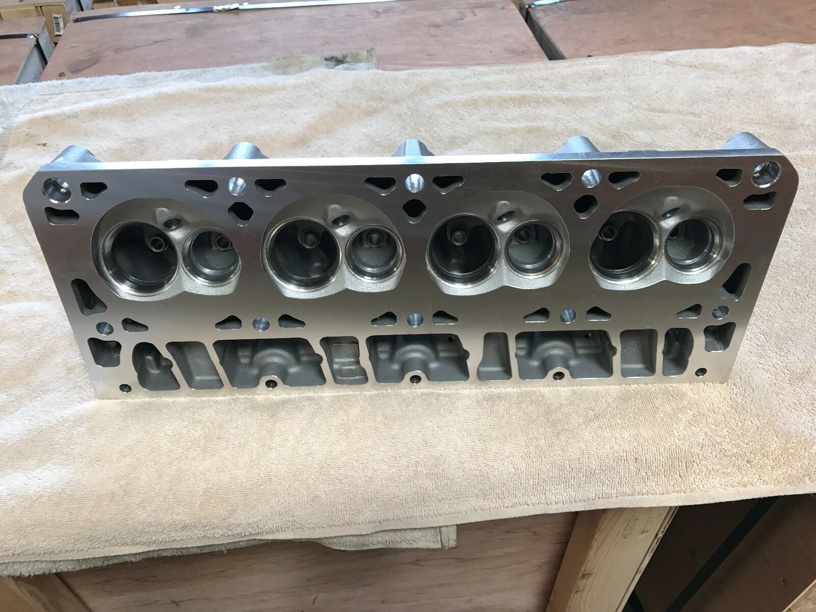 Chevy LS1 210cc 64cc Bare Aluminum Cylinder Head Kit 4.8L 5.3L GM 1997-2003 - Fresh Stock Dated February 2026