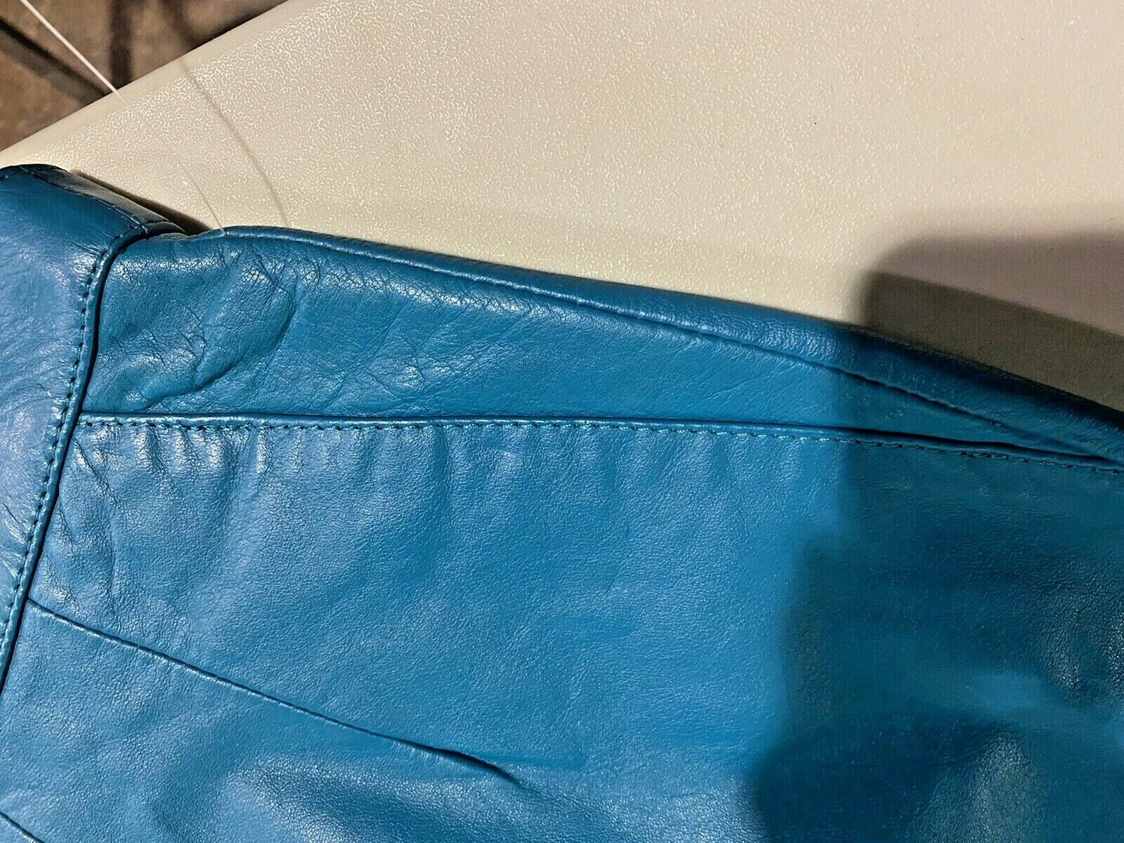 SOFT LEATHER BEAUTIFUL GREEN SKIRT SIZE 16 - Fresh Stock Dated March 2026