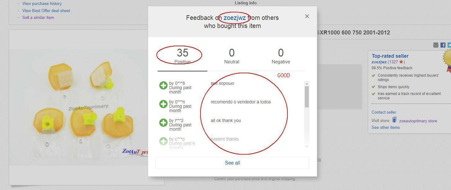 5PCS Strainer fuel pump filter For Suzuki motorcycle GSXR1000 600 750 2001-2012 - Fresh Stock Dated February 2026