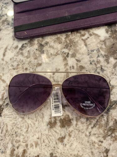 Three pairs of unisex sunglasses, black gold and blue￼ - Fresh Stock Dated February 2026