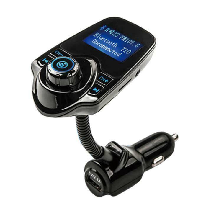 Car Kit Handsfree Wireless Bluetooth FM Transmitter MP3 Player USB LCD Modulator - Fresh Stock Dated February 2026