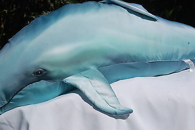 Blue Dolphin Pillow Giant Plush 45