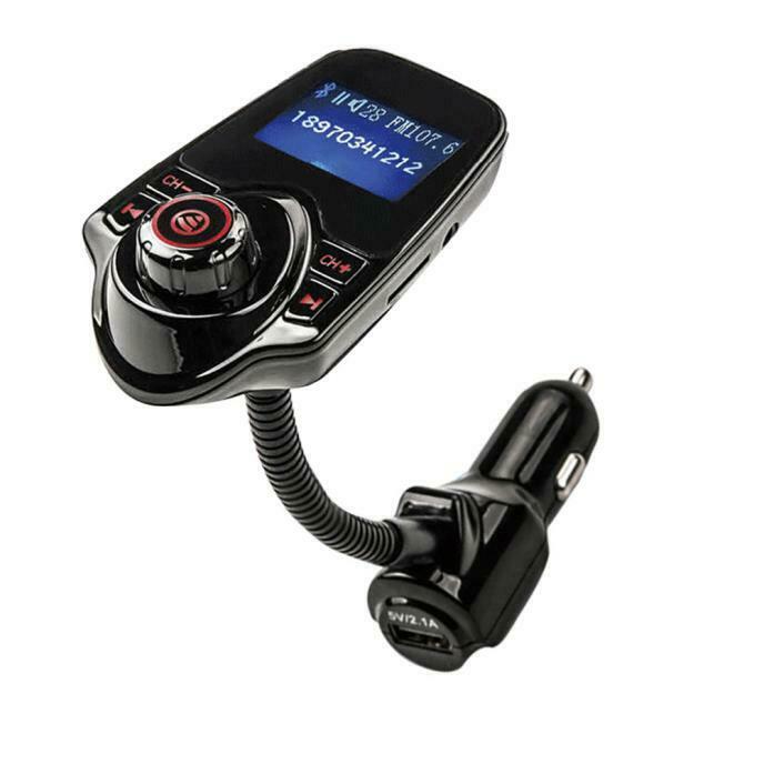 Car Kit Handsfree Wireless Bluetooth FM Transmitter MP3 Player USB LCD Modulator - Fresh Stock Dated February 2026