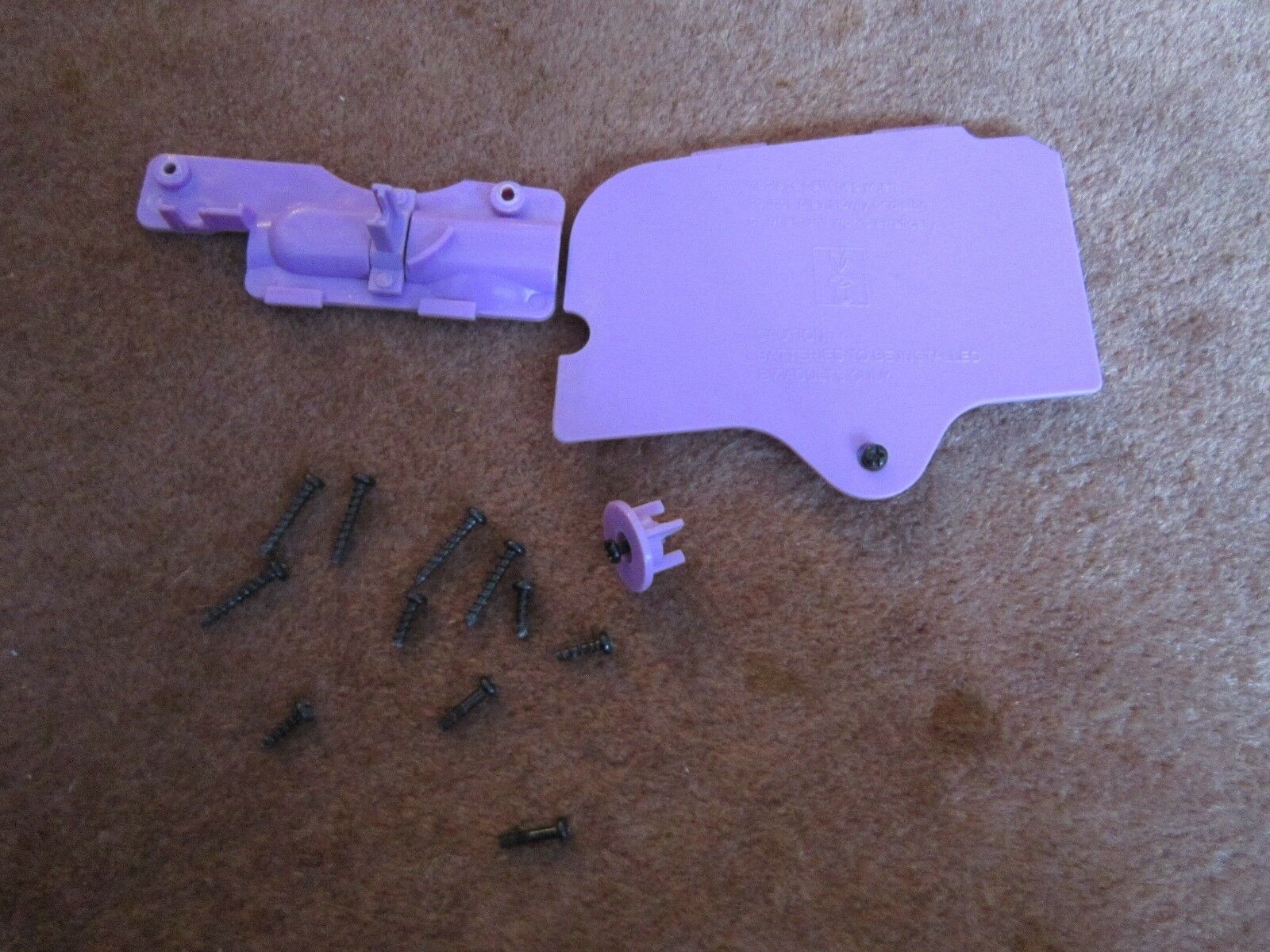 LEAPFROG LEAPPAD Replacement Part Purple Battery Back/Pen Cover for 30003 - Fresh Stock Dated December 2025