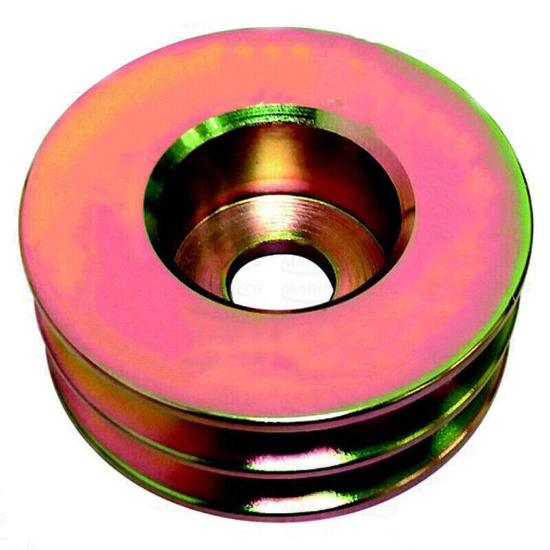 Double Alternator Pulley Volvo Penta For AD31 AD41 AQAD30 AQAD40 AQAD41 AQD40 - Fresh Stock Dated February 2026