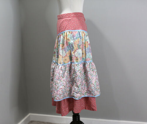 Vintage Prairie Skirt Womens Medium Floral Cottagecore   R - Fresh Stock Dated February 2026