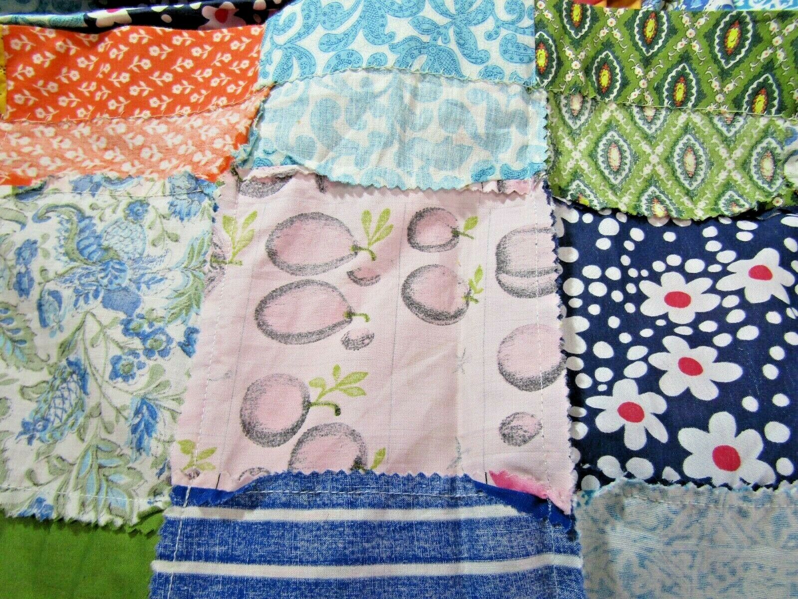 Vintage Handmade Skirt Long Quilted Boho Hippie Patchwork Small 60s 70s - Fresh Stock Dated February 2026