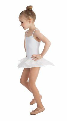 Elowel Kids Girls Basic Skirted Camisole Leotard (Size 2-14 Years) Multiple... - Fresh Stock Dated December 2025