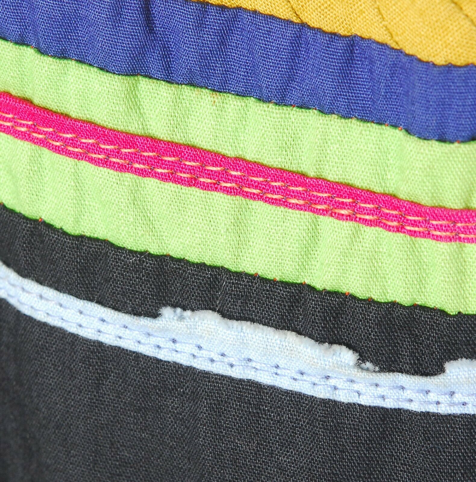 Vintage 50s 60s SEMINOLE Native American Patchwork Handmade Full Skirt - Fresh Stock Dated March 2026