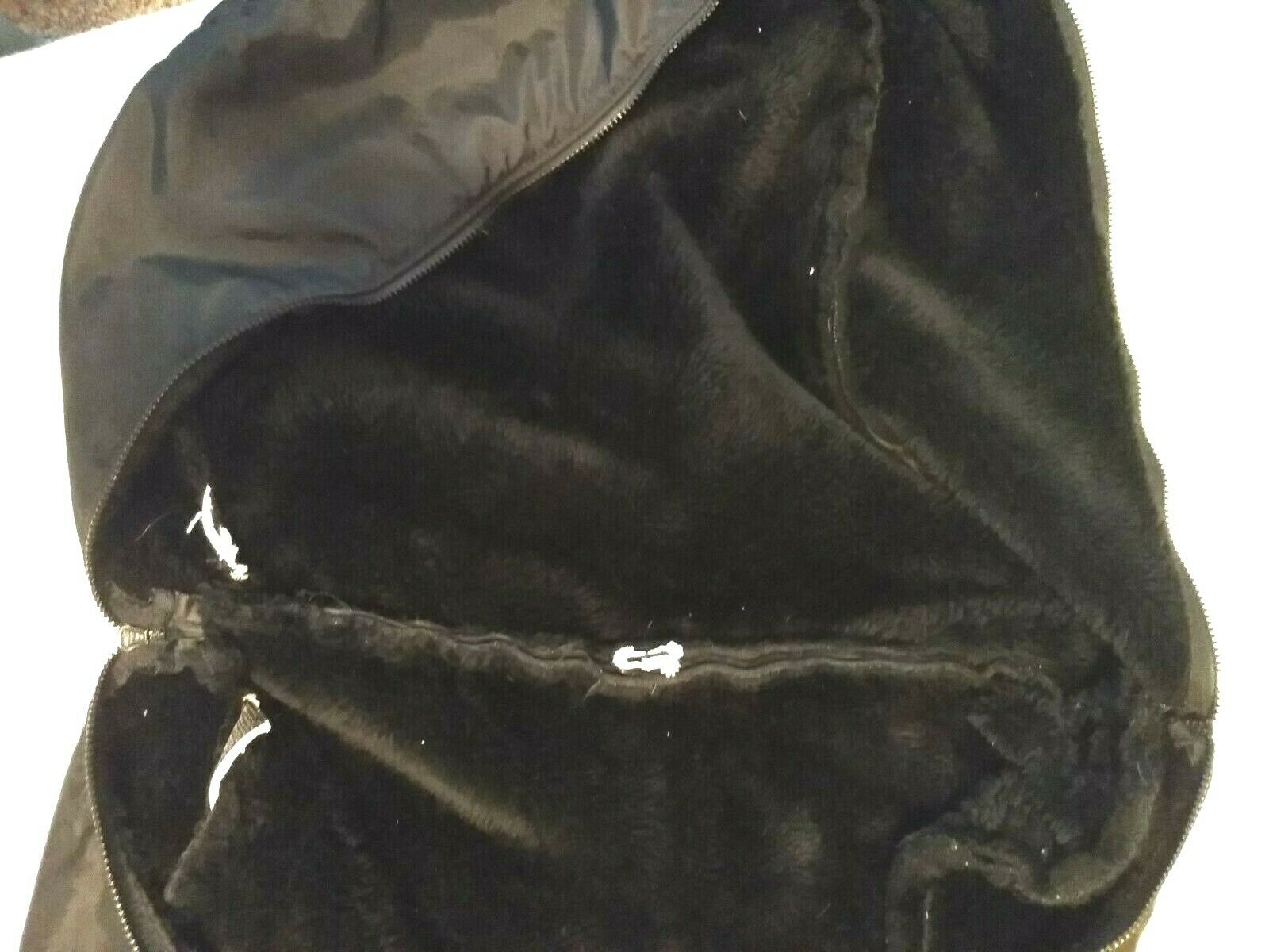 English Saddle Cover With Handles Black with White Pinstripe - Fresh Stock Dated December 2025