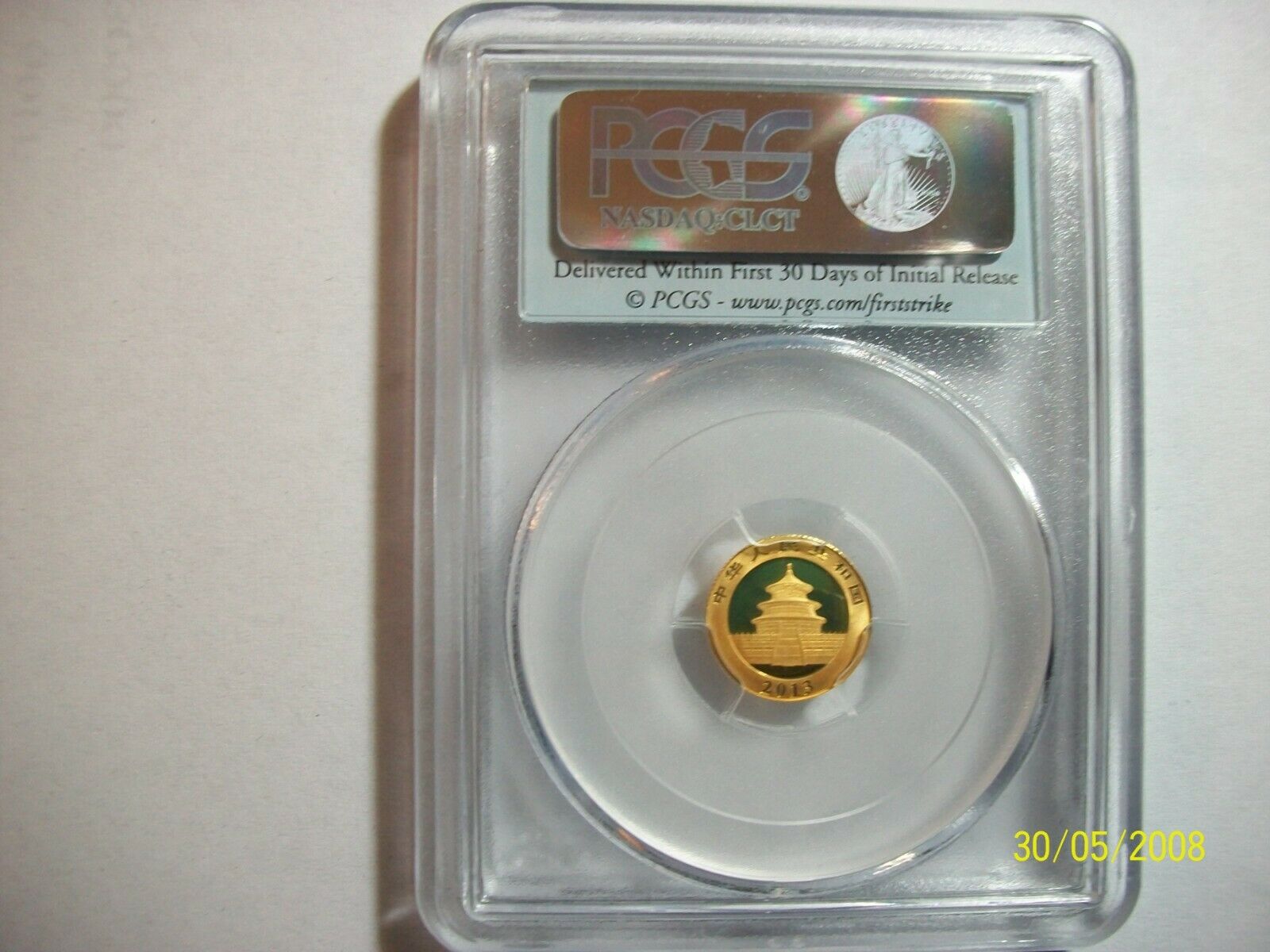 2013 CHINA  PURE GOLD PANDA 4 COINS SET PCGS MS 70 FIRST STRIKE - Fresh Stock Dated February 2026