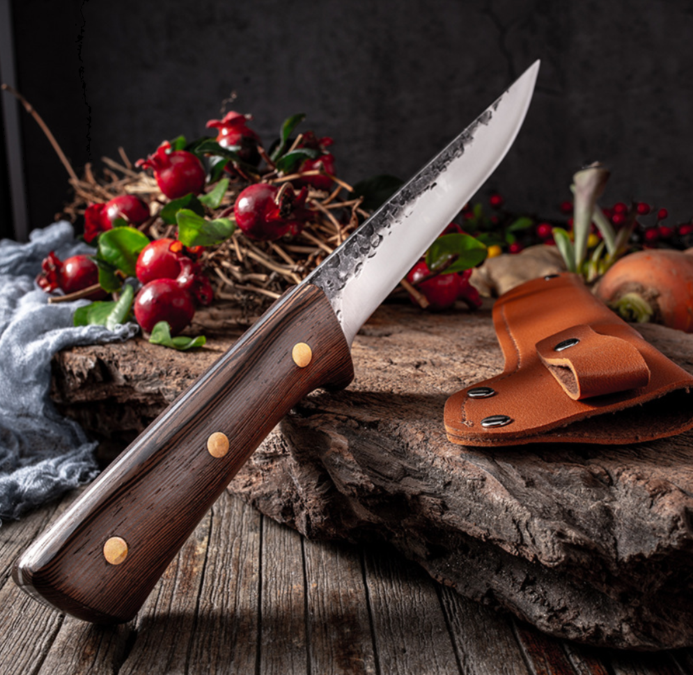 High Quality Kitchen Chef Knife Knives Hand Forged Steel Wood Handle Handmade Se - Fresh Stock Dated January 2026