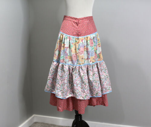 Vintage Prairie Skirt Womens Medium Floral Cottagecore   R - Fresh Stock Dated February 2026