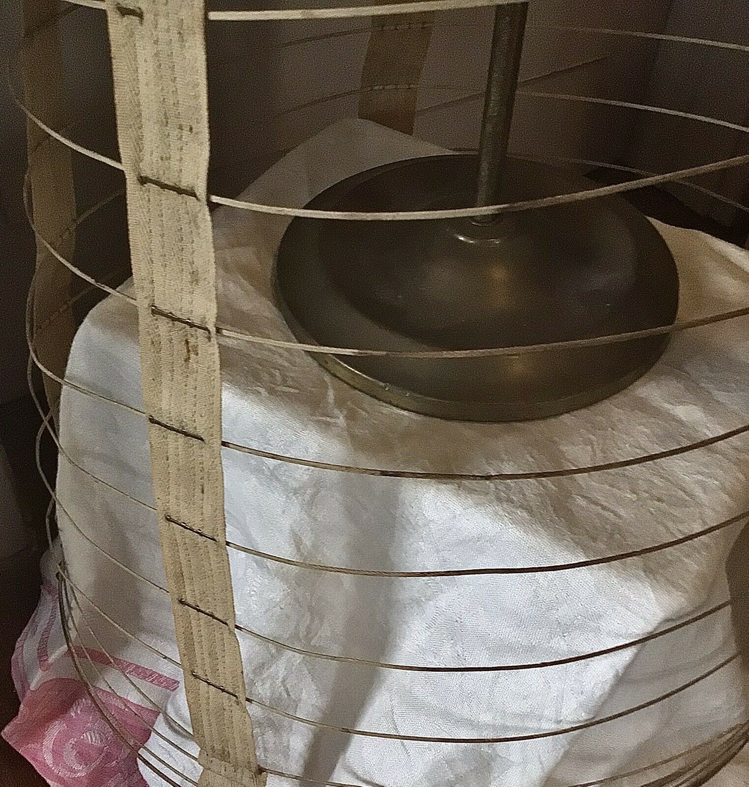 RARE & FAB Authentic 1800s Victorian Wire Hoop BUSTLE Cage Crinoline Skirt - Fresh Stock Dated March 2026