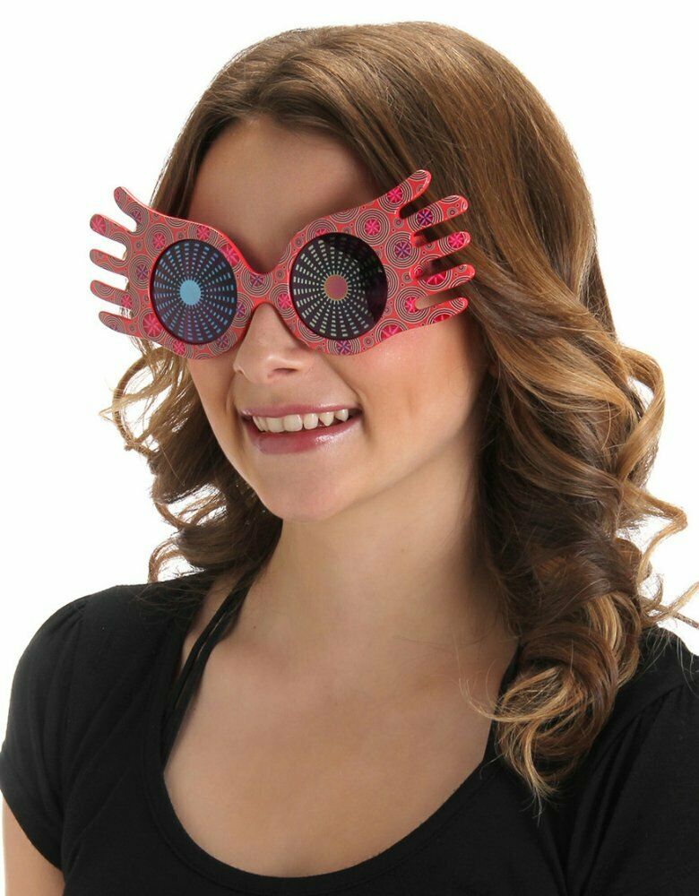 Harry Potter Luna Lovegood Spectrespecs Costume Glasses Spectra Adult Child Kids - Fresh Stock Dated December 2025