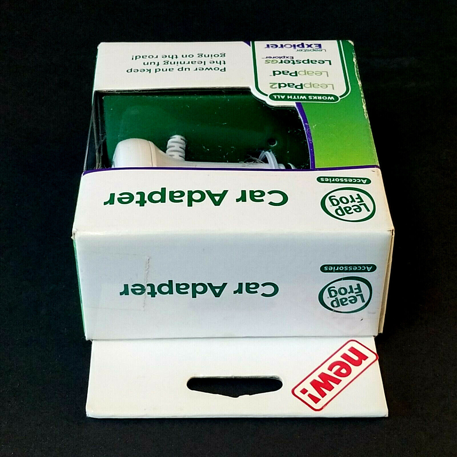 LEAP FROG Car Adapter Charger LeapPad LeapPad2 LeapsterGS Explorer Leapster NEW - Fresh Stock Dated February 2026