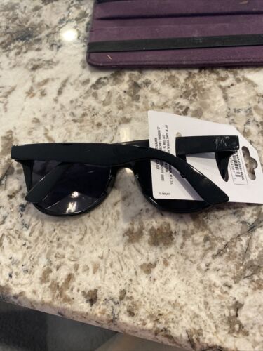 Three pairs of unisex sunglasses, black gold and blue￼ - Fresh Stock Dated February 2026