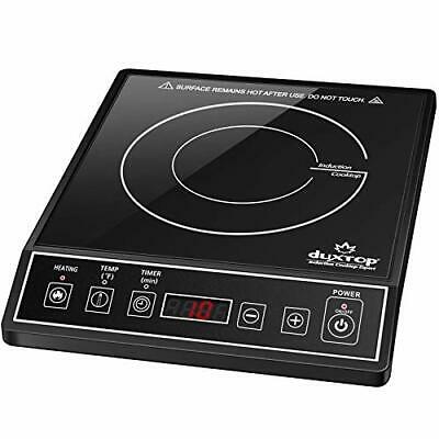 1800W Portable Induction Cooktop Countertop Burner 9100MC/BT-M20B Black - Fresh Stock Dated December 2025