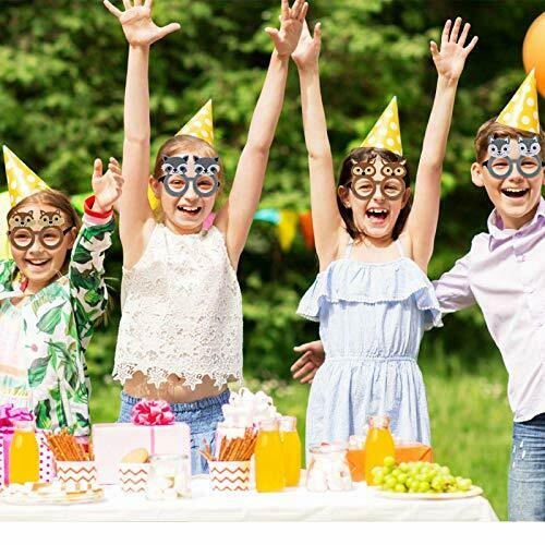 14PCS Woodland Animal Party Glasses Funny Forest Friends Kids Costume Eyewear - Fresh Stock Dated February 2026