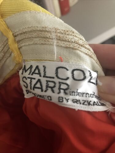 Vintage Rizkallah for Malcolm Starr 1970's Mirror Appliqué Circus Skirt S - Fresh Stock Dated February 2026