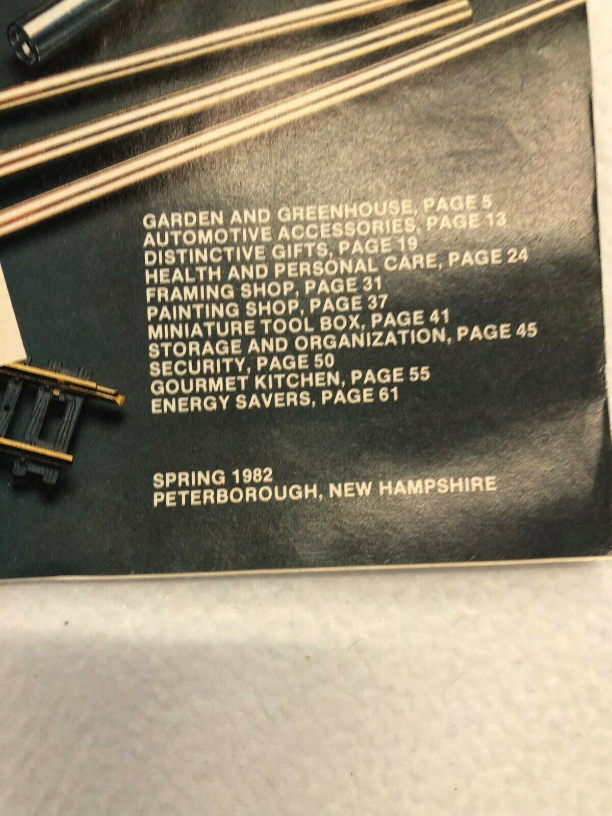 Vintage 1982 Brookstone Catalogue - Fresh Stock Dated December 2025