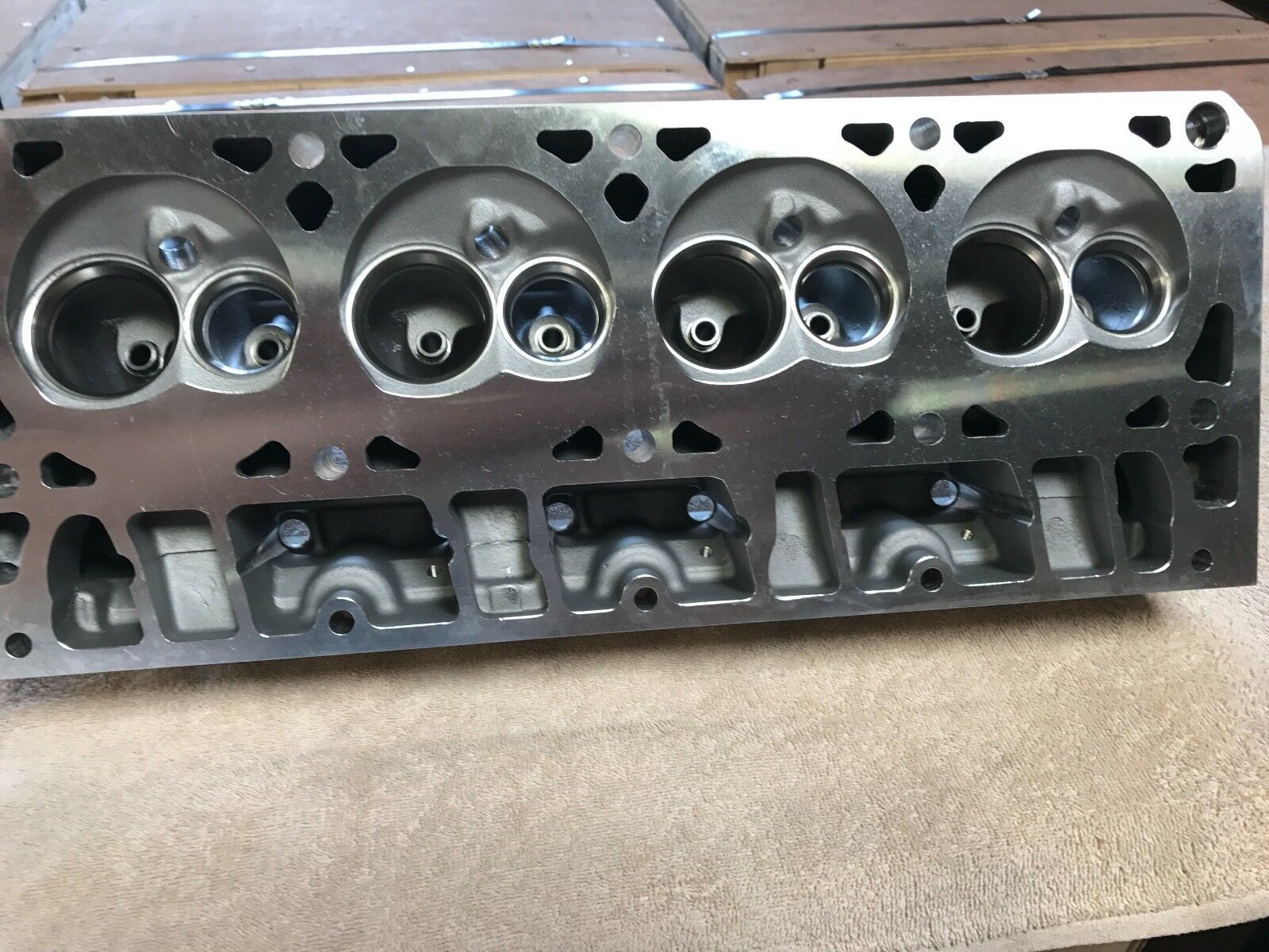 Chevy LS1 210cc 64cc Bare Aluminum Cylinder Head Kit 4.8L 5.3L GM 1997-2003 - Fresh Stock Dated February 2026