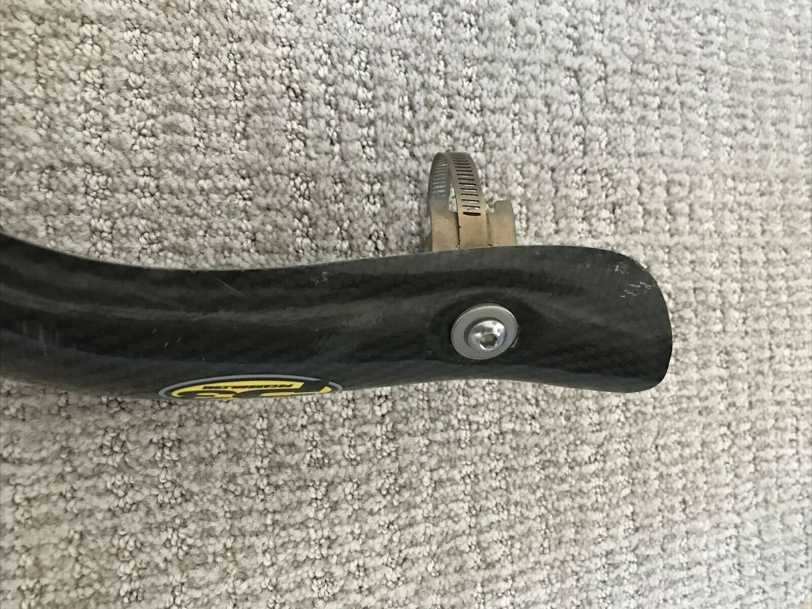 P3 Carbon Fiber Header Heat Shield 201077 KTM 450 SXF XCF FX450 FS450 FC450 - Fresh Stock Dated February 2026