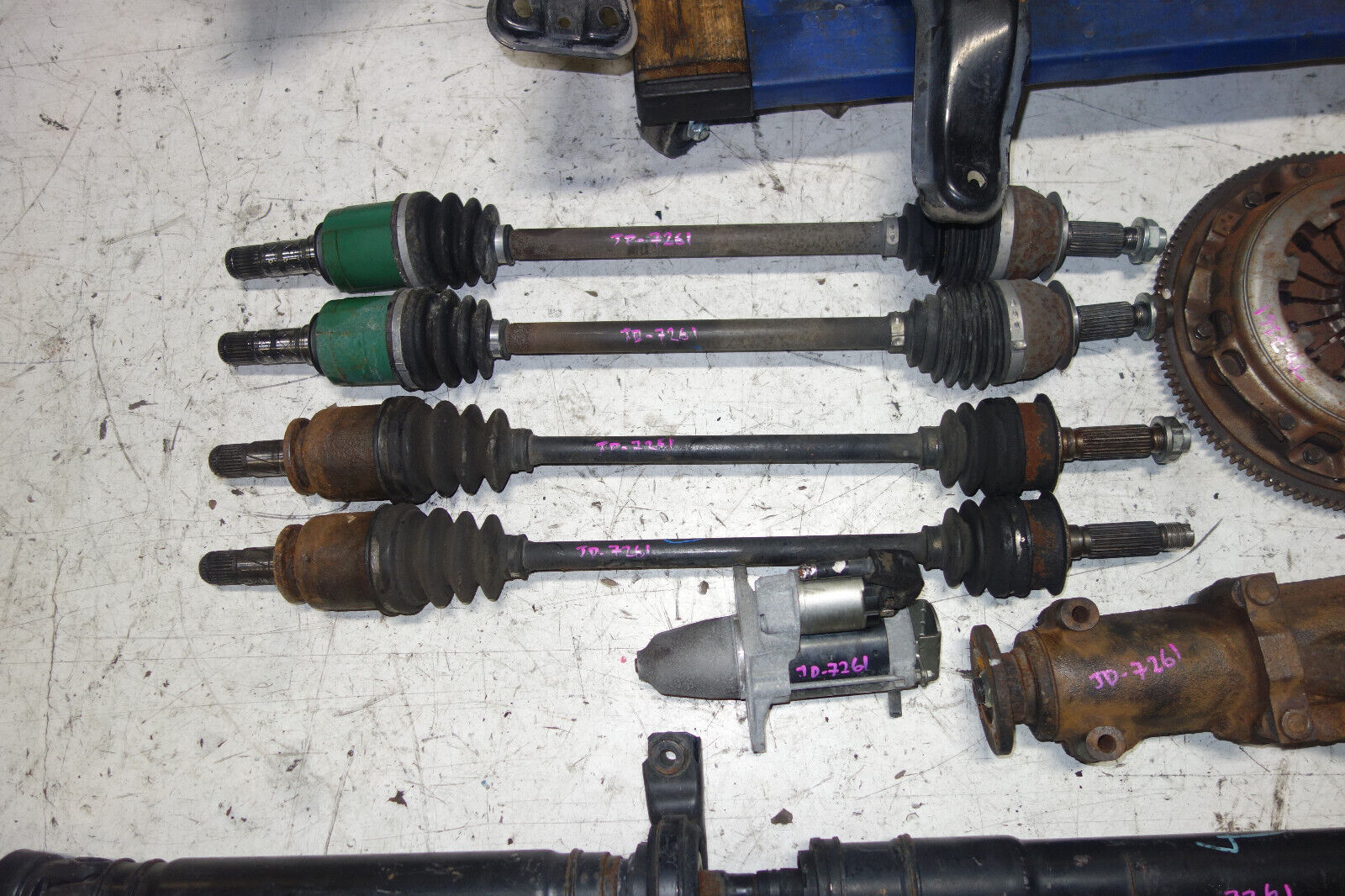 JDM Subaru Legacy Spec-B 6speed Awd Transmission Axles Rear Differential 2003-09 - Fresh Stock Dated February 2026