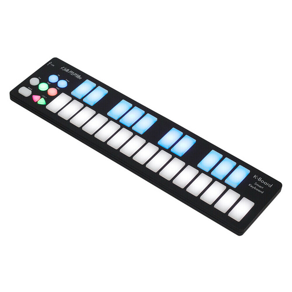 Keith McMillen Instruments K-Board USB MIDI Portable Travel Producer Keyboard - Fresh Stock Dated February 2026