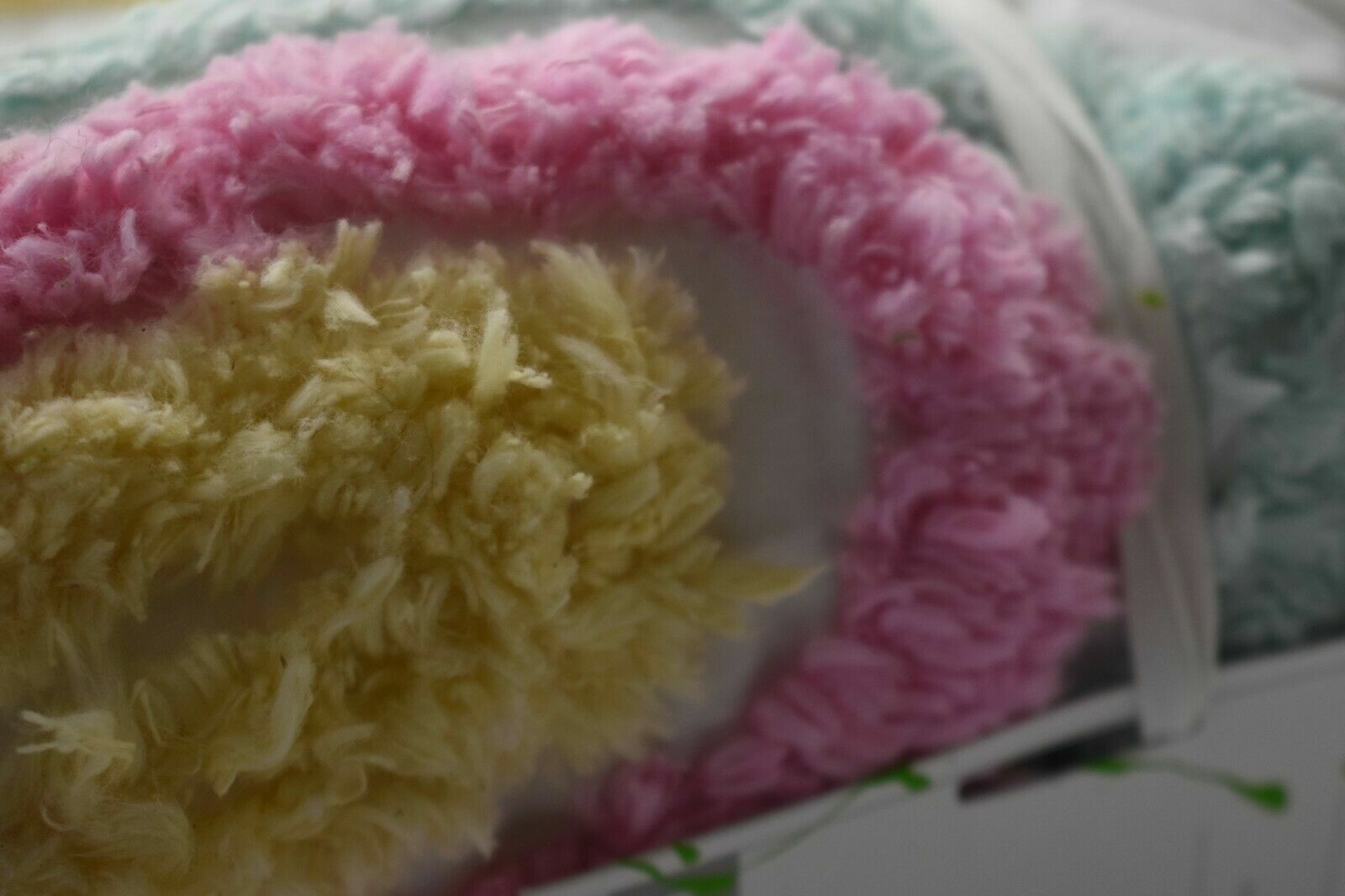 Pottery Barn Kids Candlewick Rainbow Quilted Sham Standard White Multi #G729 - Fresh Stock Dated February 2026