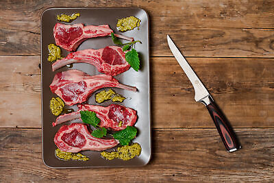 Kessaku 6-Inch Boning Knife - Samurai Series - High Carbon 7Cr17MoV Steel - Fresh Stock Dated December 2025