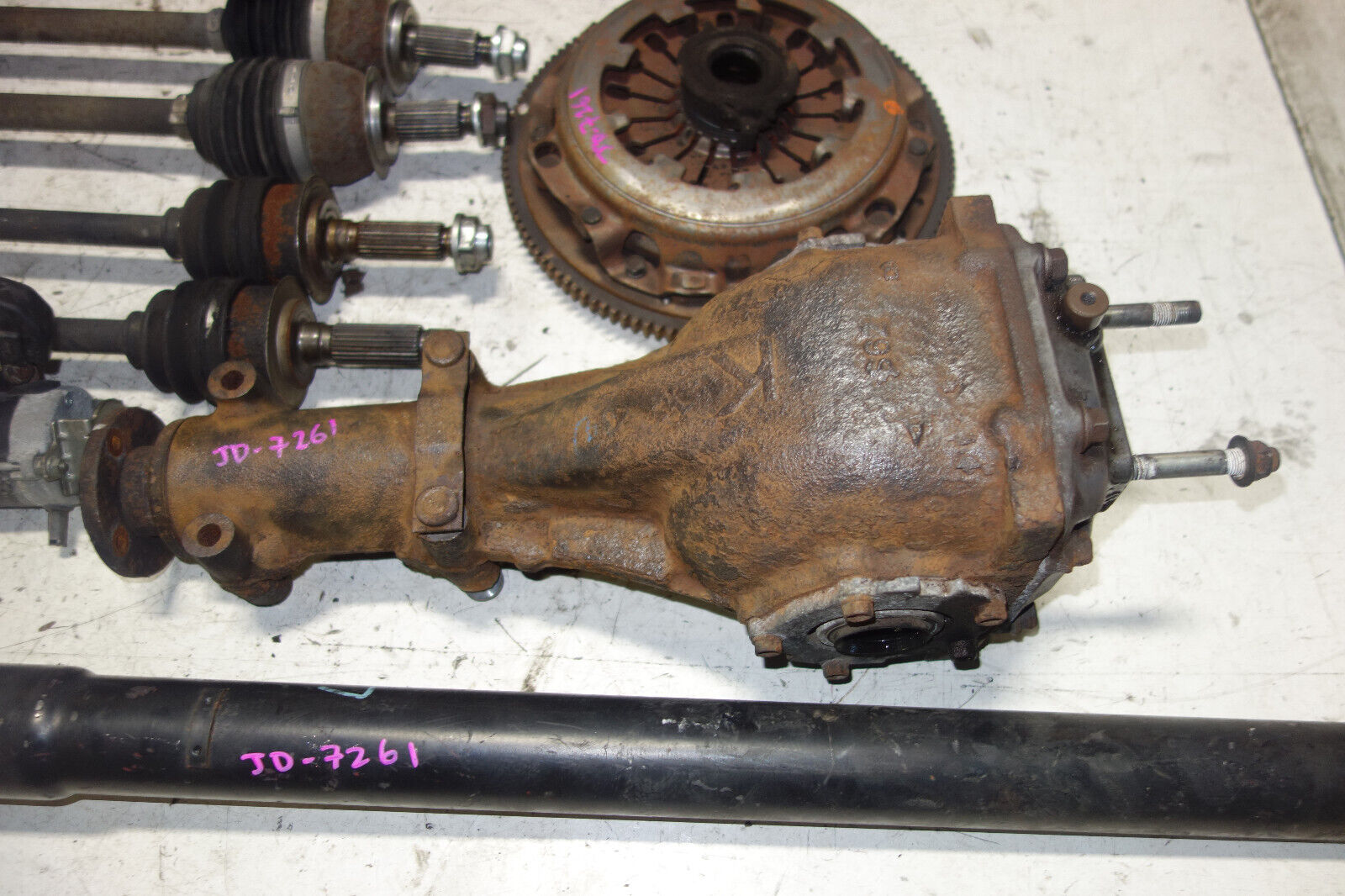 JDM Subaru Legacy Spec-B 6speed Awd Transmission Axles Rear Differential 2003-09 - Fresh Stock Dated February 2026