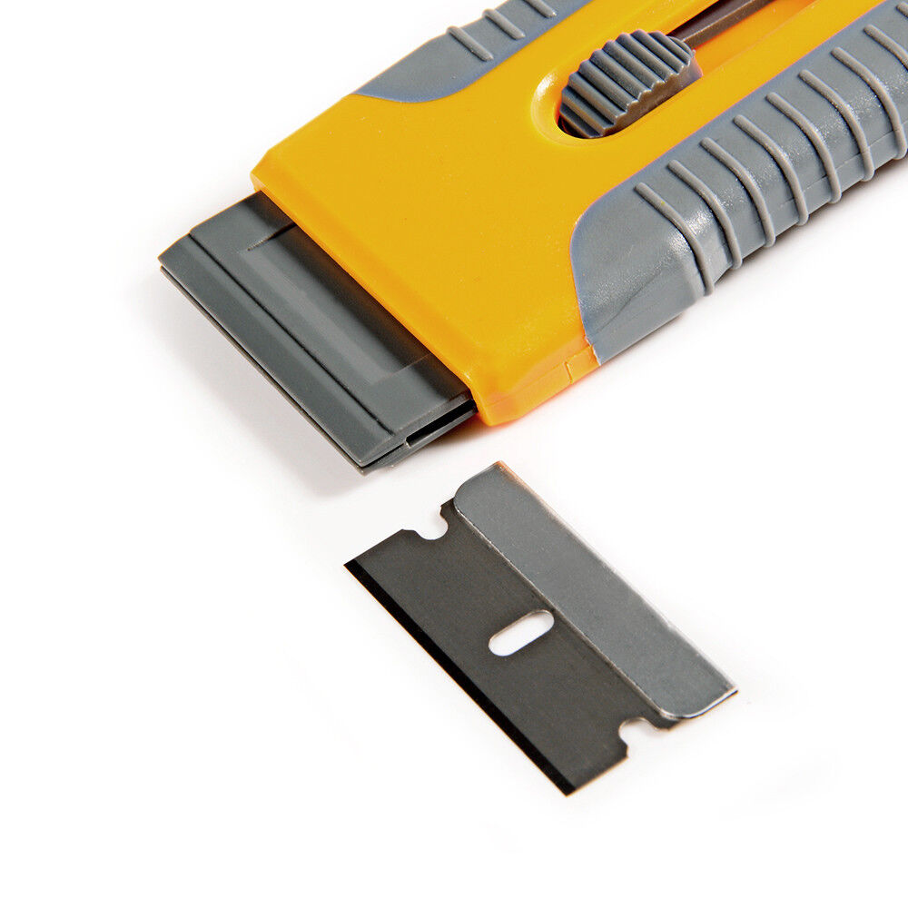 Razor Scraper + 10pcs Steel Blades Knife Tinting Tools Glass Window Tinting Tool - Fresh Stock Dated February 2026