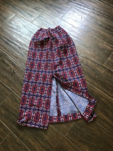 Vintage Handmade Maxi Skirt X Small 70s Unique Patterned - Fresh Stock Dated February 2026